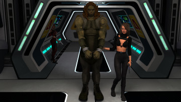 Картинка 3д+графика фантазия+ fantasy взгляд девушки фон