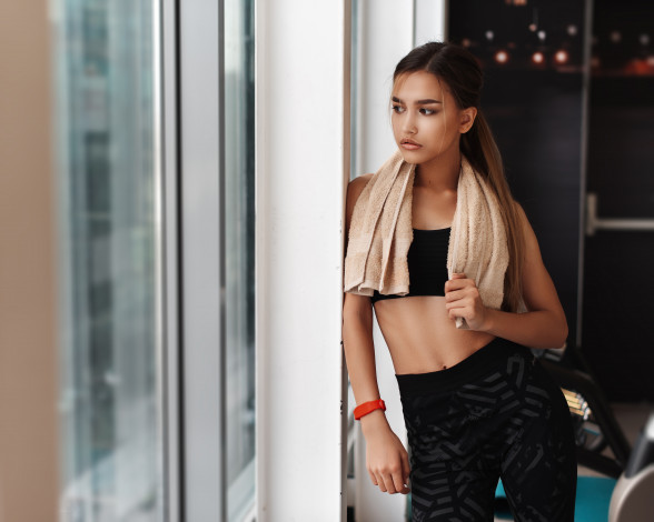 Обои картинки фото девушка, девушки, -unsort , брюнетки, темноволосые, модель, anastasia, lis