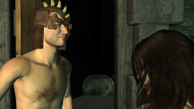 Обои картинки фото 3д графика, фантазия , fantasy, фон, взгляд, девушка