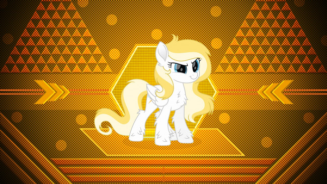 Обои картинки фото мультфильмы, my little pony, фон, пони