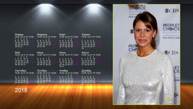 Обои картинки фото календари, девушки, взгляд