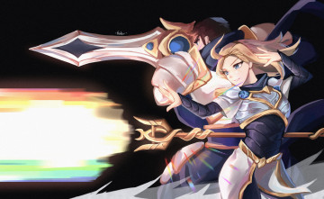 Картинка видео+игры league+of+legends garen lux