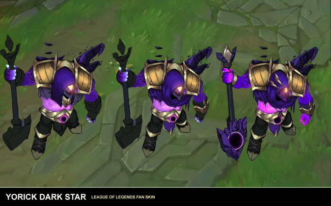 Обои картинки фото видео игры, league of legends, yorick, оружие, образы