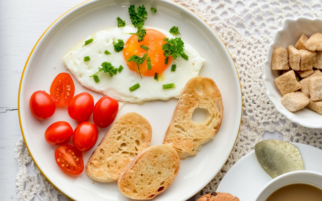 Обои картинки фото еда, яичные блюда, яичница