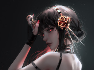 Картинка семья+шпиона аниме spy+x+family spy x family yor forger брюнетка девушка