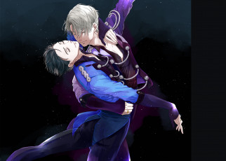 обоя аниме, yuri on ice, юрий, на, льду