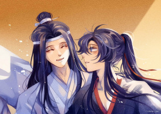 Картинка аниме mo+dao+zu+shi лань ванцзи вэй усянь