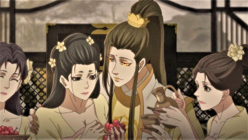 Картинка аниме mo+dao+zu+shi цзинь гуаншань девушки