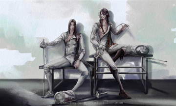 Картинка аниме mo+dao+zu+shi вэй усянь лань ванцзи фехтование