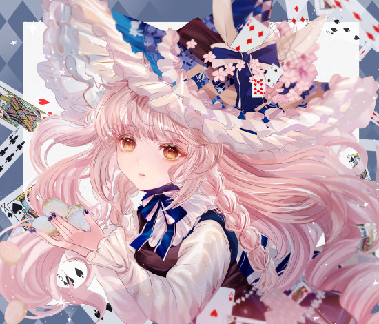 Обои картинки фото аниме, unknown,  другое , девушка