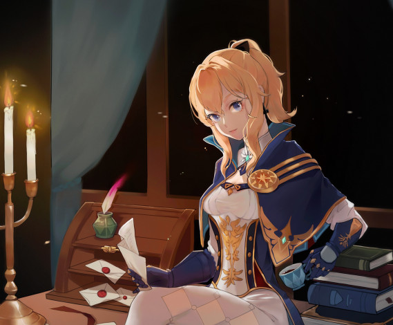 Обои картинки фото аниме, genshin impact, genshin, impact