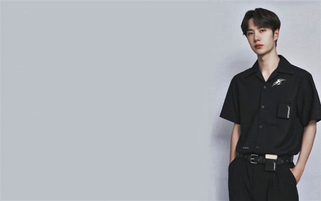 Обои картинки фото мужчины, wang yi bo, актер, певец, рубашка