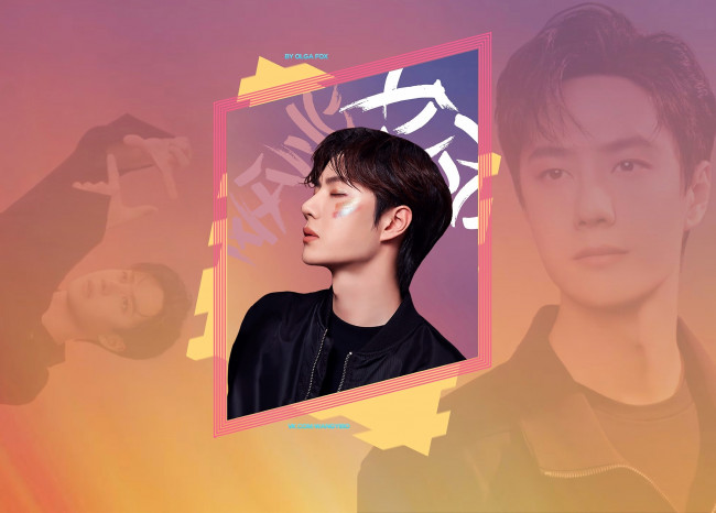 Обои картинки фото мужчины, wang yi bo, актер, певец, лицо