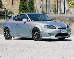 Картинка hyundai tiburon tuning автомобили