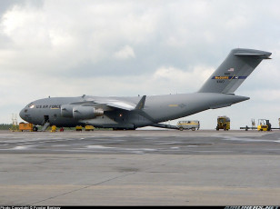 Картинка boeing 17a globemaster iii russia moscow 2005 авиация военно транспортные самолёты