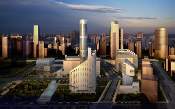 Картинка 3д графика architecture архитектура