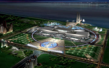 Картинка 3д графика architecture архитектура