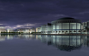 Картинка 3д графика architecture архитектура