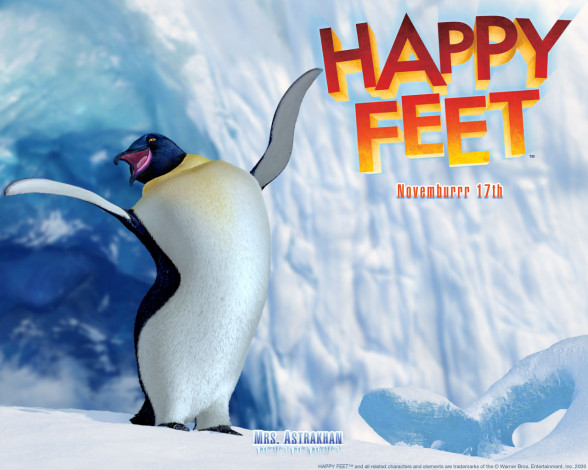 Обои картинки фото мультфильмы, happy, feet