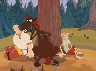 Картинка алеша попович тугарин змей мультфильмы