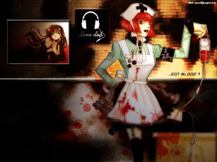 Картинка аниме weapon blood technology