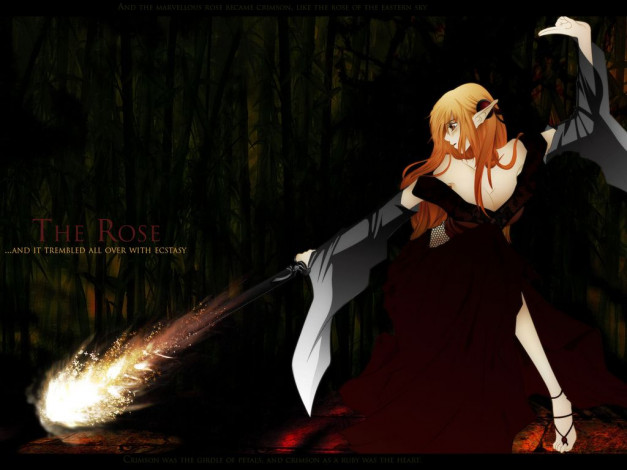 Обои картинки фото аниме, weapon, blood, technology