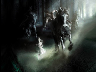 Картинка фэнтези всадники наездники