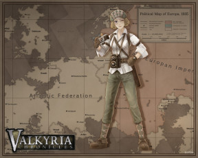 обоя valkyria, chronicles, видео, игры