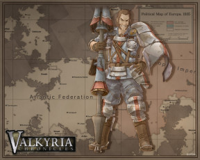 обоя valkyria, chronicles, видео, игры