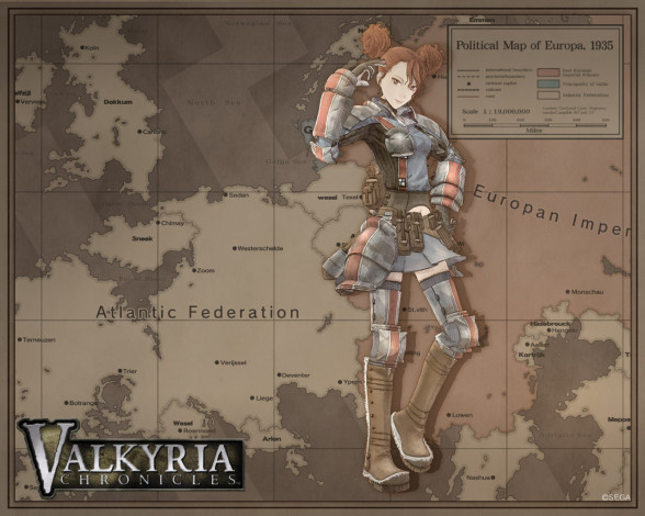 Обои картинки фото valkyria, chronicles, видео, игры