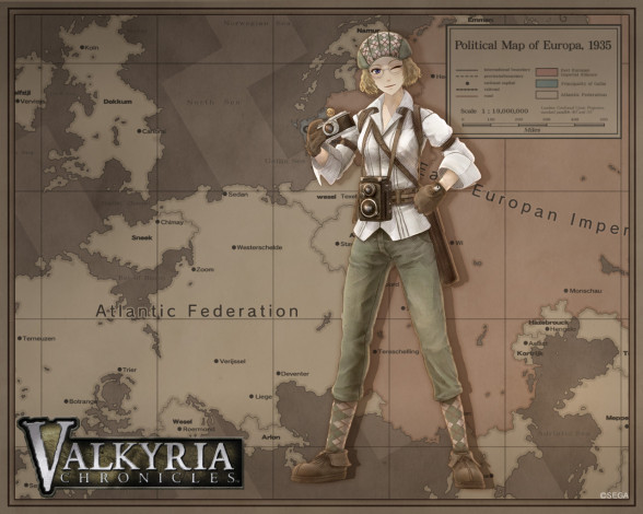Обои картинки фото valkyria, chronicles, видео, игры