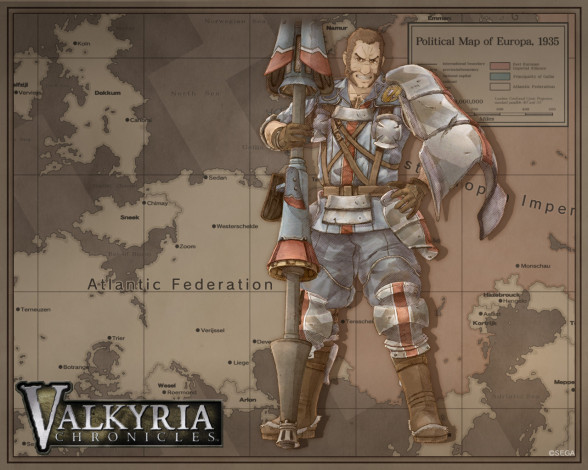 Обои картинки фото valkyria, chronicles, видео, игры