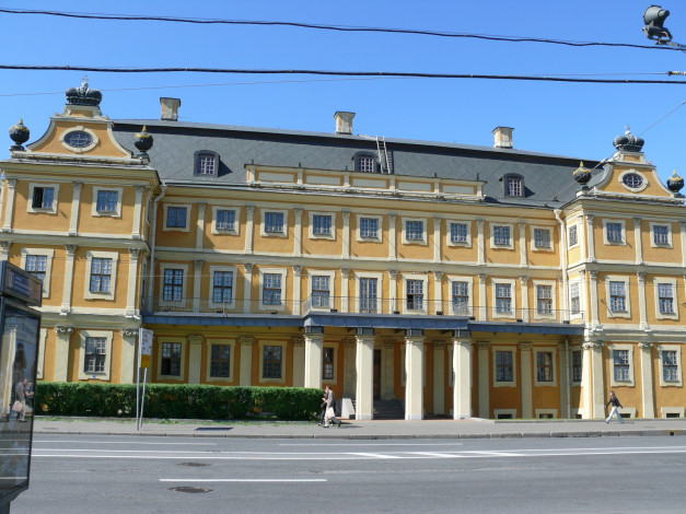 Обои картинки фото владимир, кузнецов, меньшиковский, дворец, города, санкт, петербург, петергоф, россия