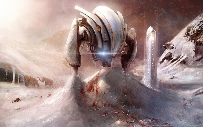 Обои картинки фото fallen, angel, фэнтези, иные, миры, времена