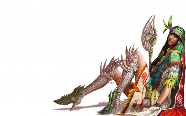 Обои картинки фото фэнтези, девушки