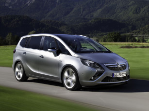 Картинка opel zafira tourer turbo автомобили