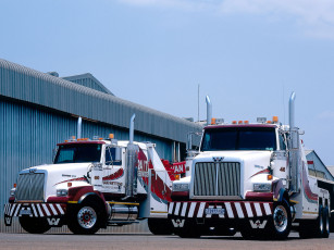 Картинка western star 4964sx 6x4 wrecker автомобили