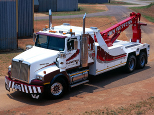 Картинка western star 4964sx 6x4 wrecker автомобили