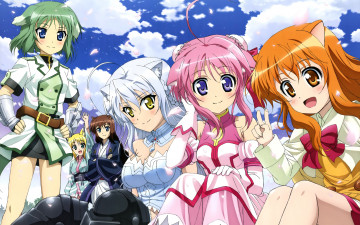 Картинка аниме dog days девушки