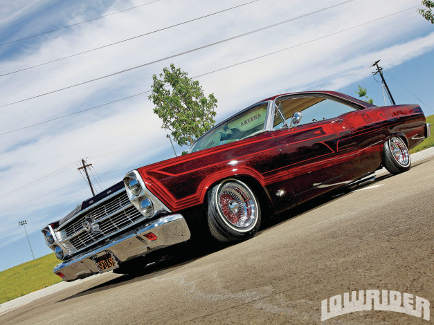 Обои картинки фото 1966, ford, fairlane, 500, автомобили