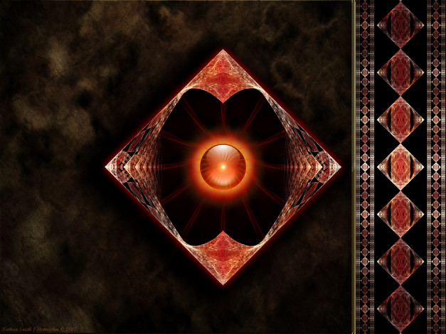 Обои картинки фото 3д, графика, fractal, фракталы, тёмный, абстракция, узор