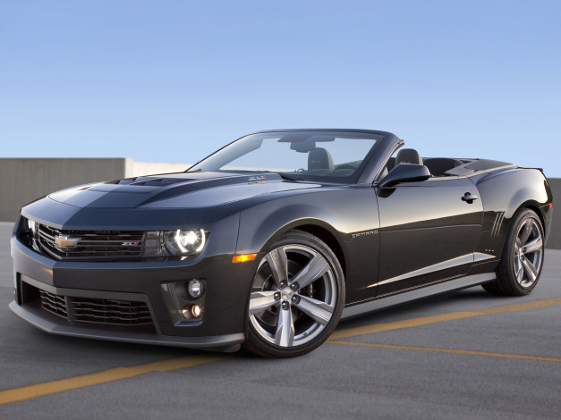 Обои картинки фото chevrolet, camaro, zl1, convertible, автомобили