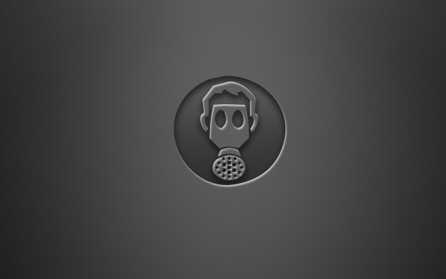 Обои картинки фото 3д, графика, textures, текстуры, тёмный, противогаз