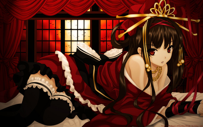 Обои картинки фото аниме, kurehito, misaki, mangaka, девушка