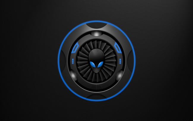 Обои картинки фото компьютеры, alienware, маска, тёмный