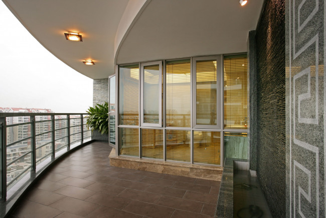 Обои картинки фото интерьер, веранды, террасы, балконы, растения, балкон