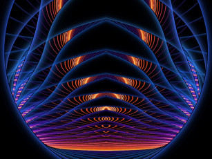 Картинка 3д графика fractal фракталы фон узор цвета