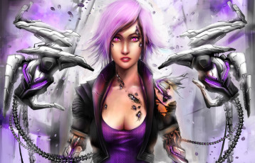 обоя cyborg, фэнтези, роботы, киборги, механизмы, киборг