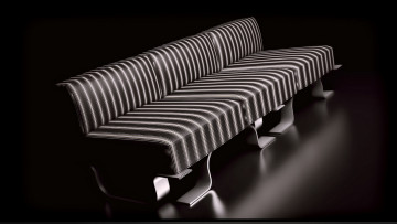Картинка 3д графика realism реализм узор цвета фон диван