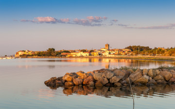 Картинка meze france города пейзажи побережье море мёз франция